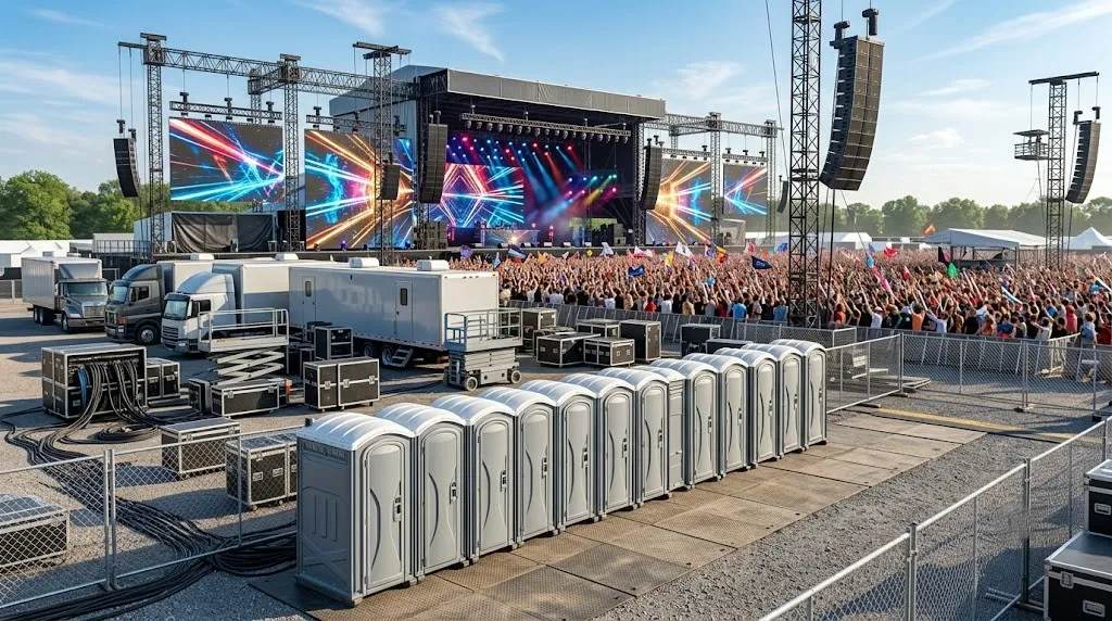 Concert Restroom Rental in Saint Paul, MN