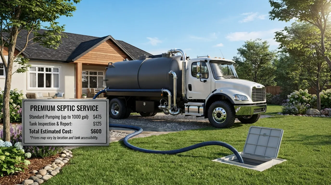 Septic Tank Pumping Cost in Saint Paul, MN